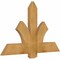 Ekena Millwork Redmond Rough Sawn Timber Gable Bracket, Western Red Cedar, 48"W x 30"H x 2"D x 6"F, 15/12 Pitch GBW048X30X0206RED00RWR - alternate 3